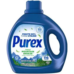 Purex Fresh Mountain Breeze HE Liquid Laundry Detergent 115 Loads - 150 fl oz