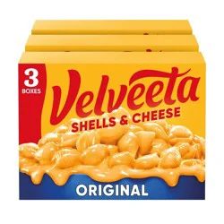 Velveeta Shells & Cheese Original Mac and Cheese Dinner - 36oz/3ct