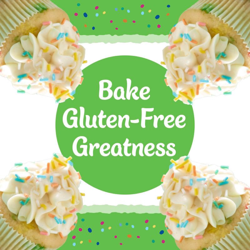 slide 4 of 11, Pillsbury Gluten Free Funfetti Cake Mix with Candy Bits - 17oz, 17 oz