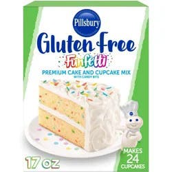 Pillsbury Gluten Free Funfetti Cake Mix with Candy Bits - 17oz