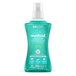 Method Beach Sage HE Concentrated Liquid Laundry Detergent 66 Loads - 53.5 fl oz