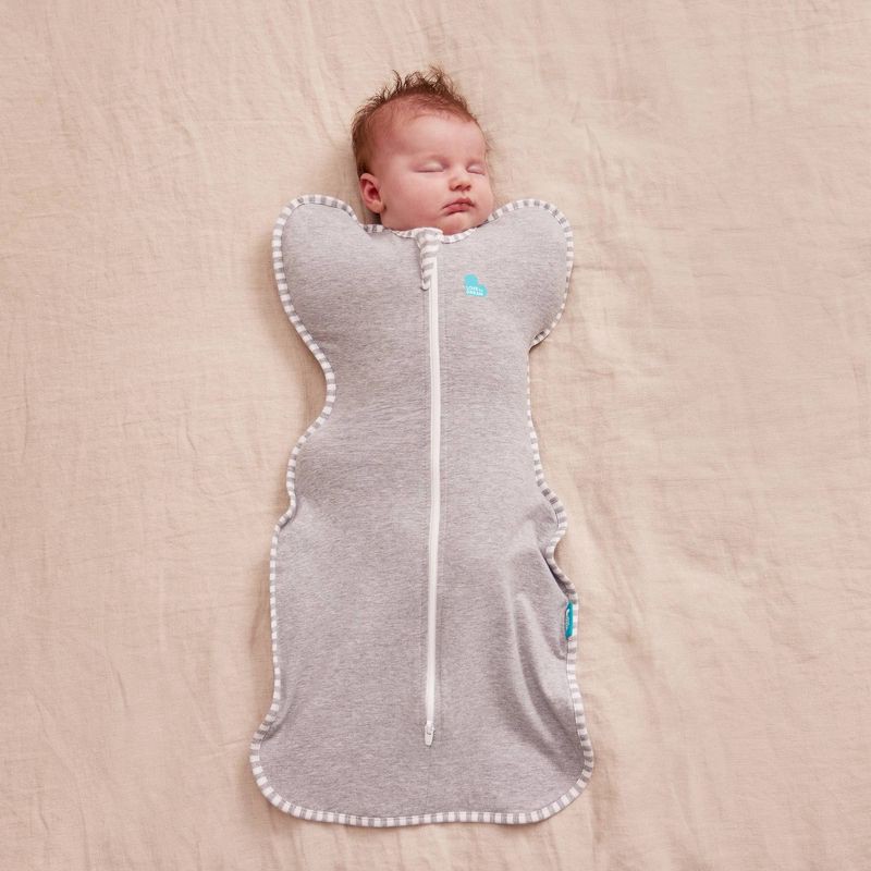 slide 2 of 9, Love to Dream Swaddle Up Sleep Sack- Cotton 1.0 TOG - Gray - M, 1 ct