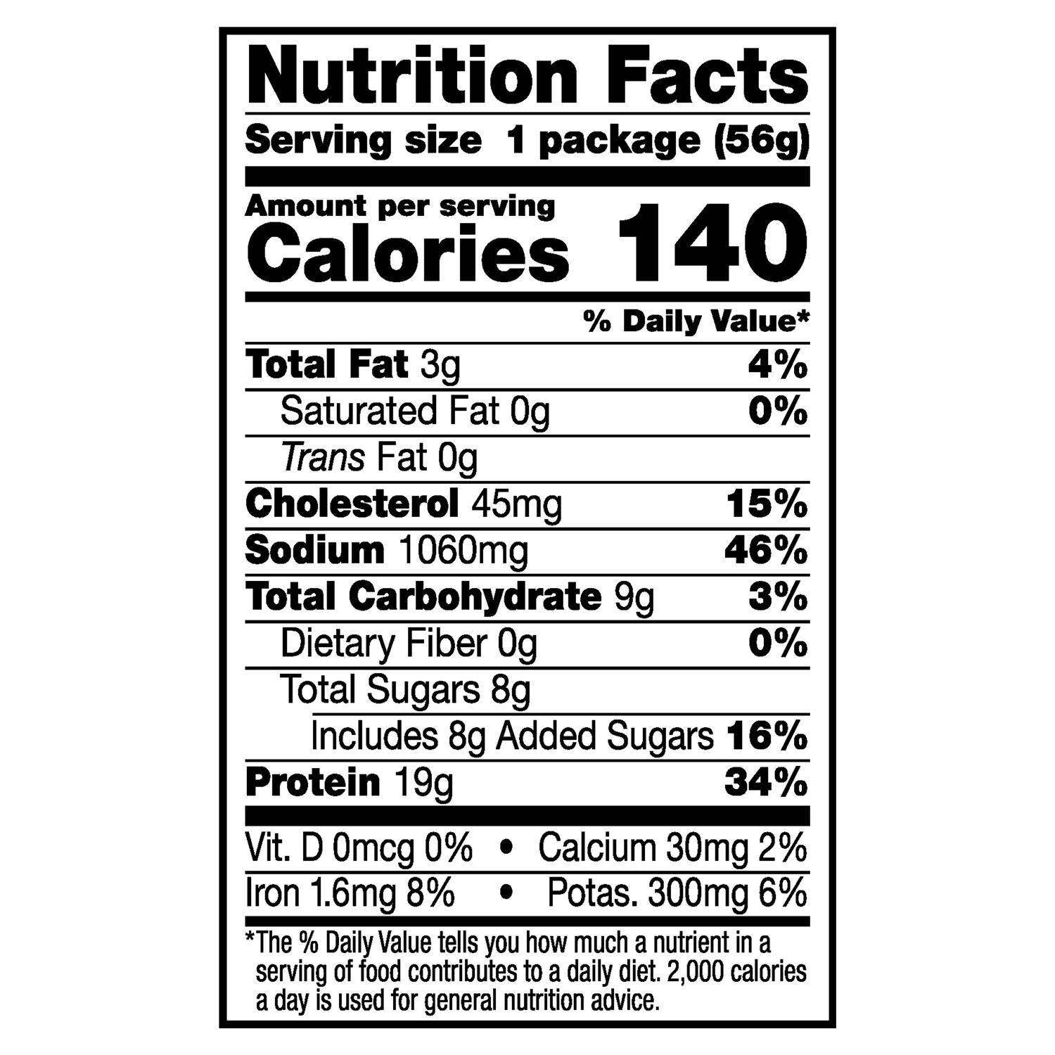 slide 2 of 2, Jack Link's Teriyaki Beef Steak 2 oz, 2 oz