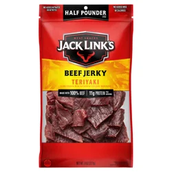 Jack Link's Half Pounder Teriyaki Beef Jerky 8 oz