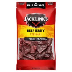 Jack Link's Half Pounder Teriyaki Beef Jerky 8 oz