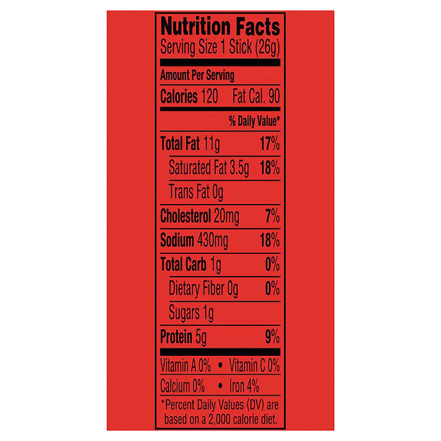 slide 3 of 3, Jack Link's Original Beef Stick 0.92 oz, 92 oz