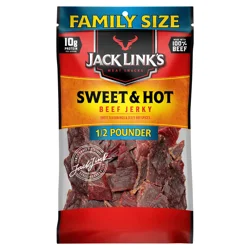Jack Link's Half Pounder Sweet & Hot Beef Jerky 8 oz