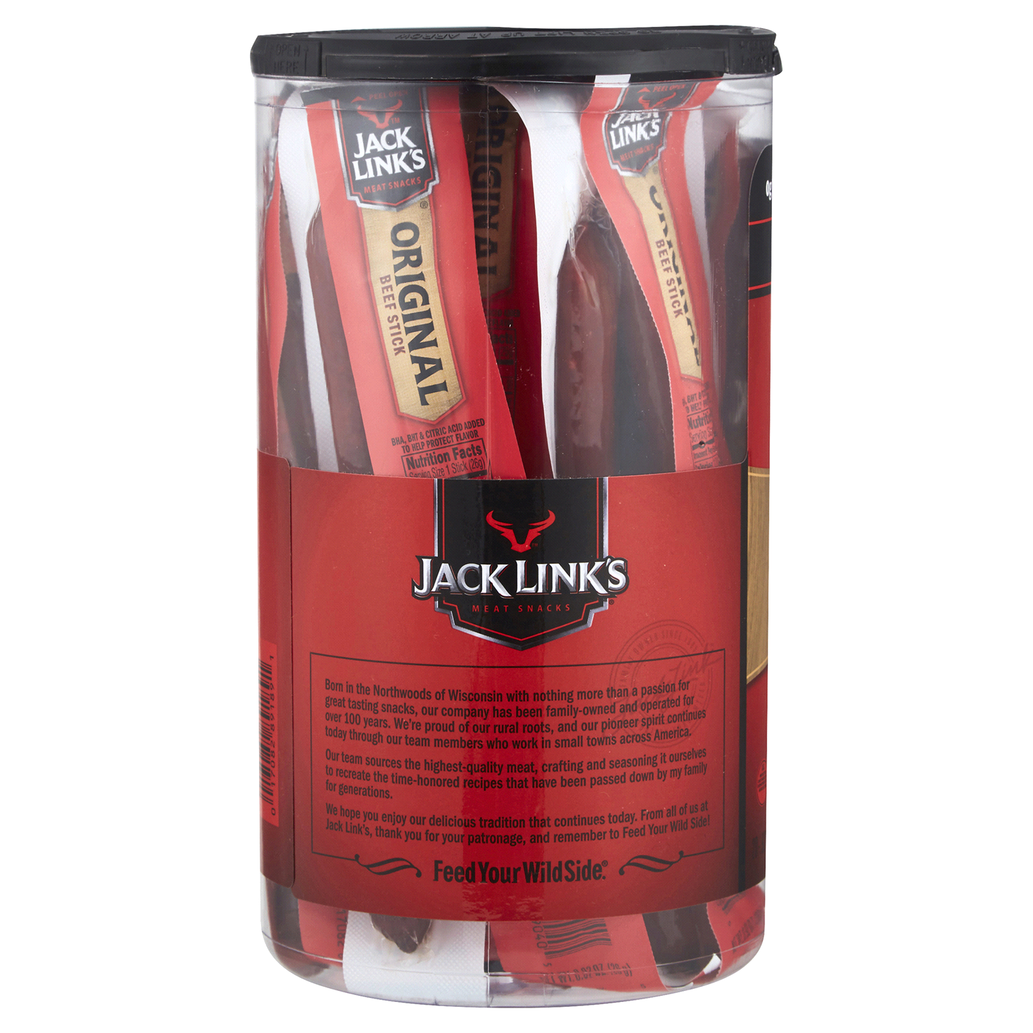 slide 2 of 2, Jack Link's Original Beef Sticks 20 - 0.92 oz Each, 20 ct