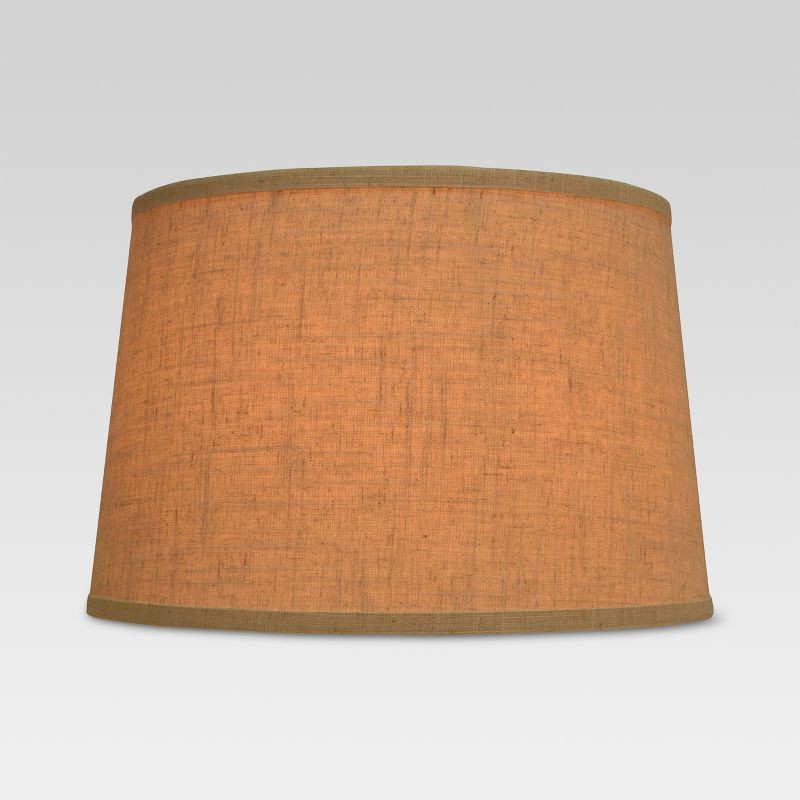 slide 2 of 5, Textured Trim Large Lamp Shade Cream - Threshold™, 1 ct