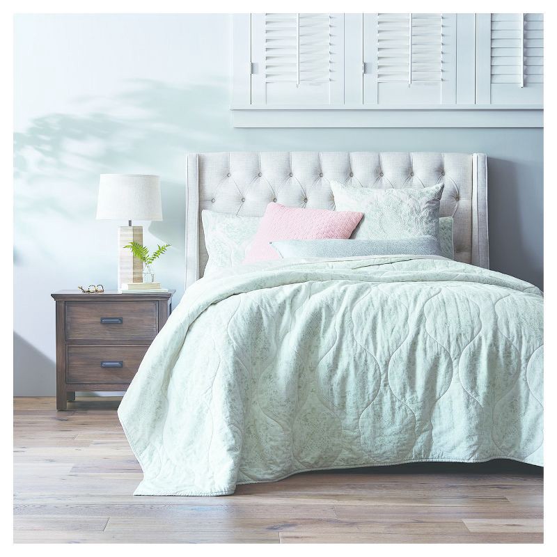 slide 4 of 5, Textured Trim Large Lamp Shade Cream - Threshold™, 1 ct