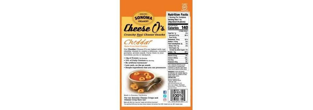 slide 3 of 3, Mr. Cheese O's Cheddar Crunchy Real Cheese Snacks, 1 oz