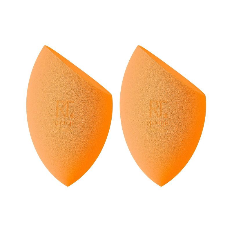 slide 2 of 8, Real Techniques Sponge + Miracle Complexion Sponge - Orange - 2ct, 2 ct