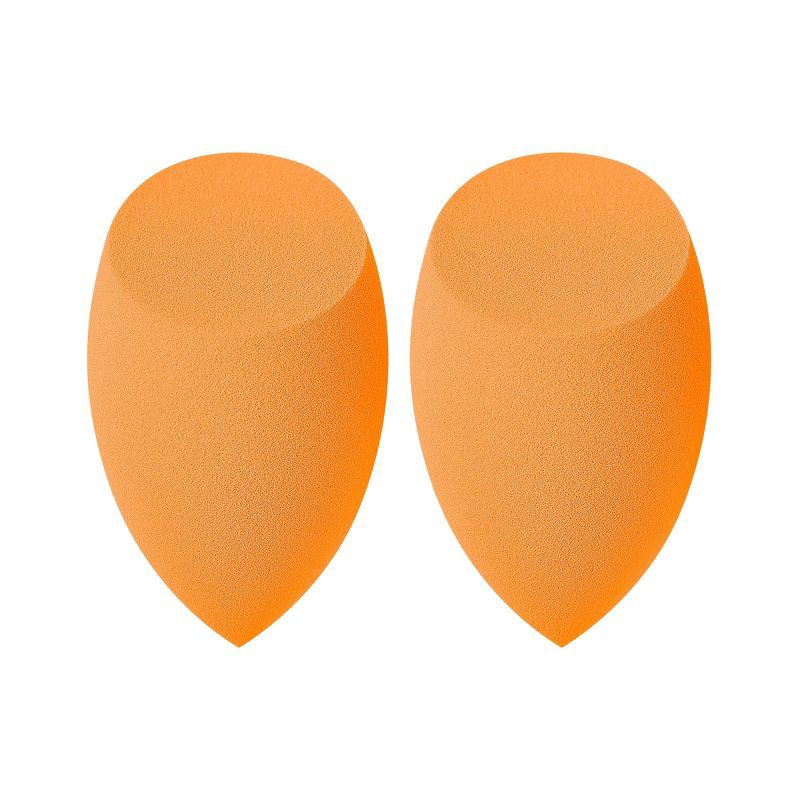 slide 3 of 8, Real Techniques Sponge + Miracle Complexion Sponge - Orange - 2ct, 2 ct