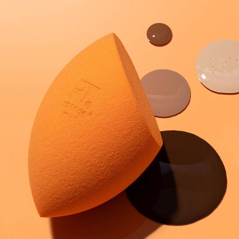 slide 7 of 8, Real Techniques Sponge + Miracle Complexion Sponge - Orange - 2ct, 2 ct