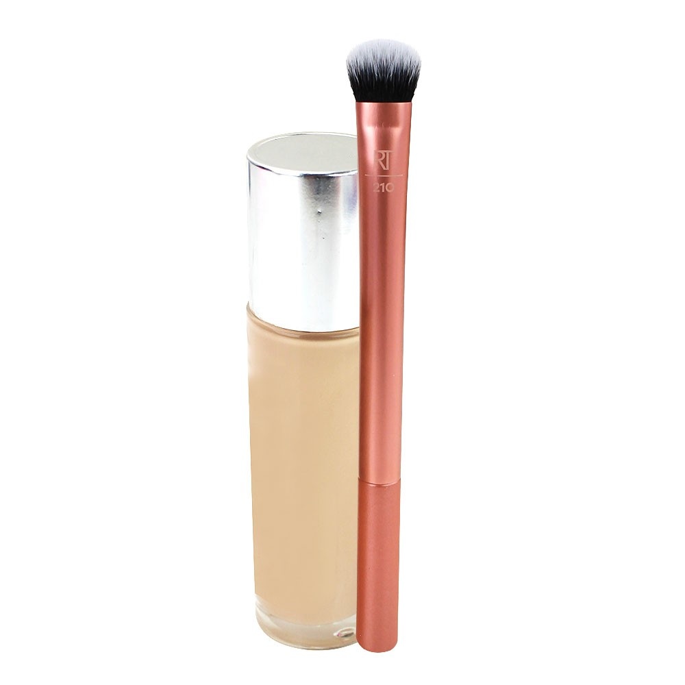 slide 3 of 6, Real Techniques Expert Concealer Makeup Brush, 1 ct