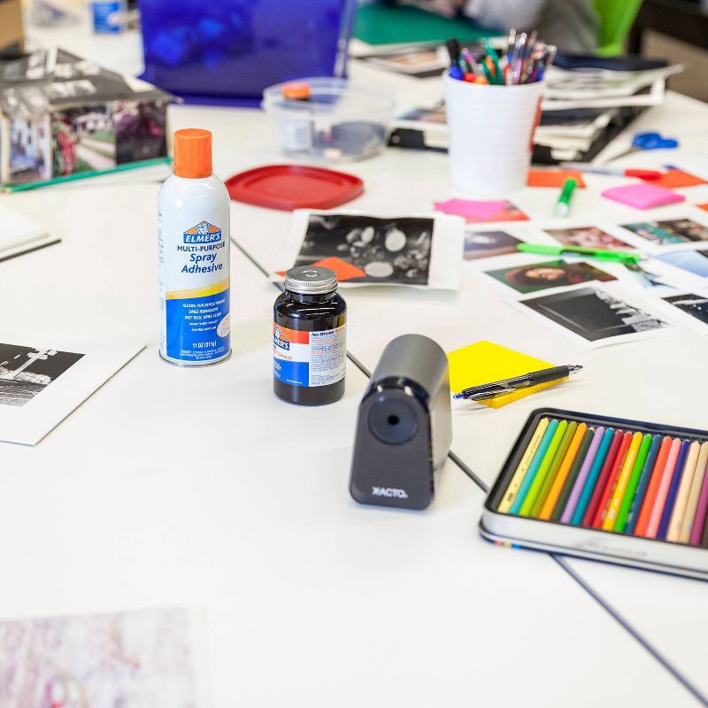 slide 2 of 2, Elmer's 4oz Rubber Cement Adhesive with Brush Applicator, 4 oz