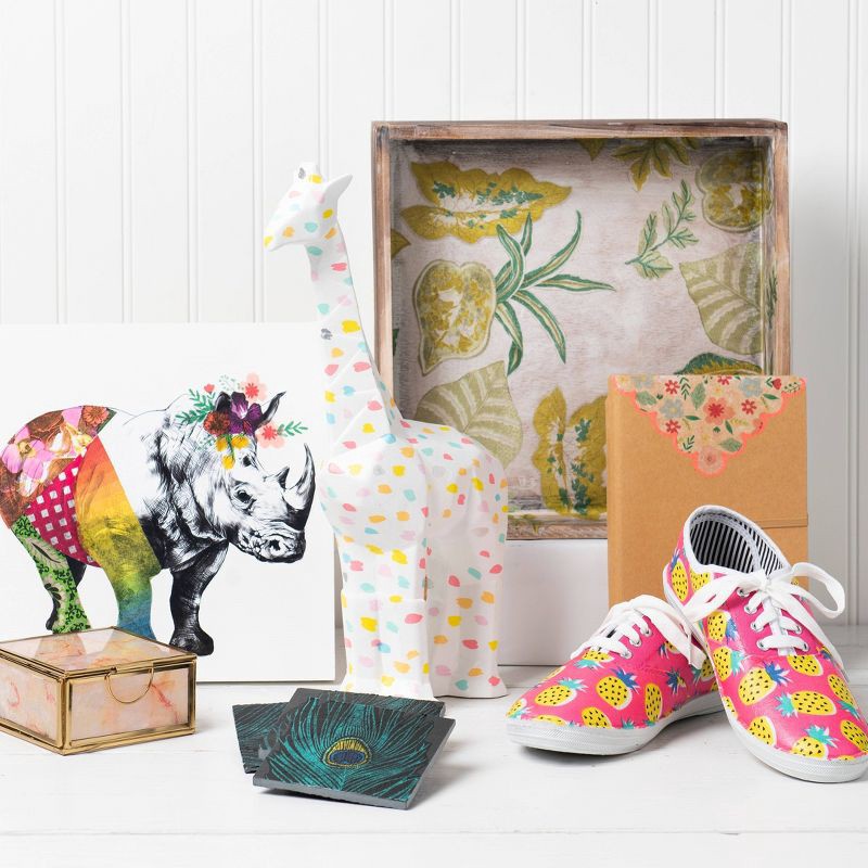 slide 4 of 6, Mod Podge 8oz Craft Glue - Matte: Non-Toxic Clear Sealer, Dries Clear, Liquid Puzzle Glue, Art & Stationery Supplies, 8 oz