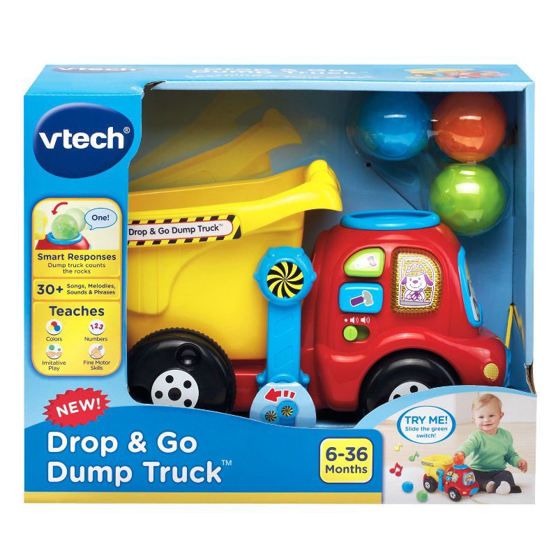 slide 8 of 8, VTech Drop and Go Dump Truck, 1 ct