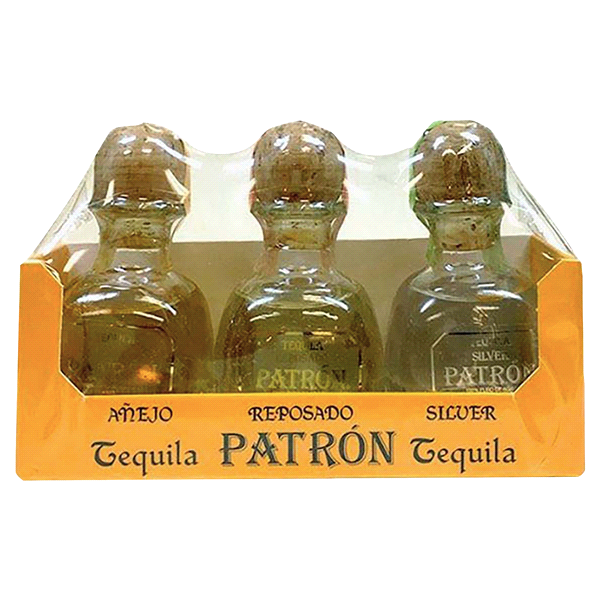 slide 1 of 1, Patrón Rainbow Mini Pack, 3 ct; 50 ml