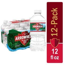 Arrowhead Brand 100% Mountain Spring Water - 12pk/12 fl oz Bottles