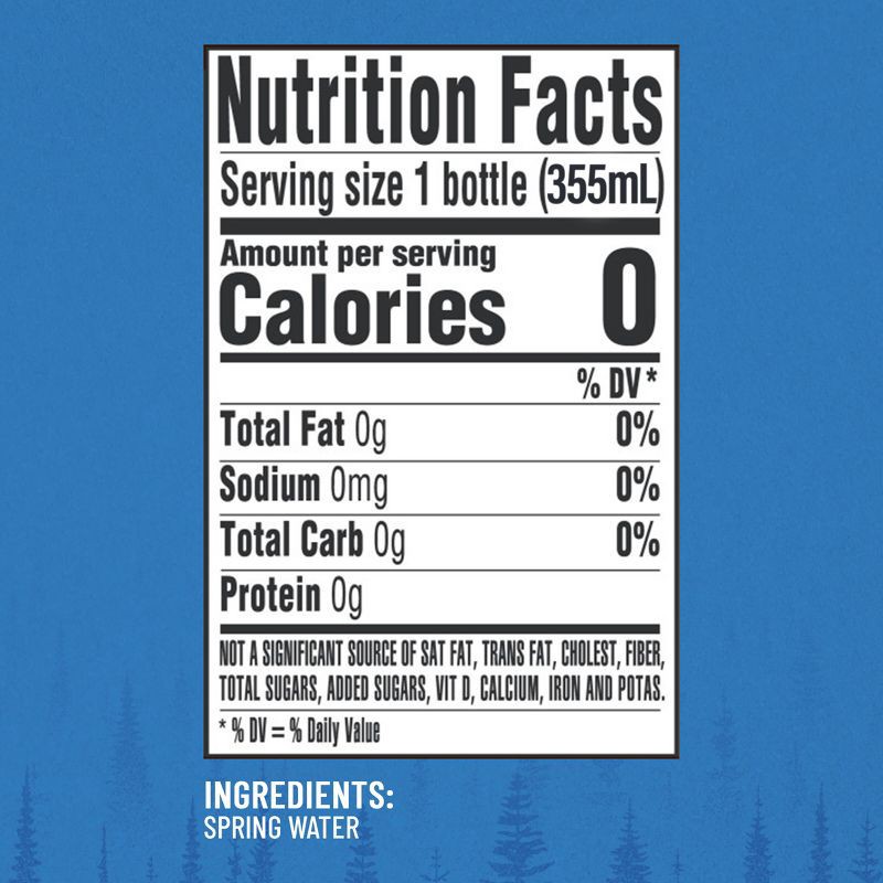 slide 8 of 11, Deer Park Brand 100% Natural Spring Water - 12pk/12 fl oz Bottles, 12 ct; 12 fl oz