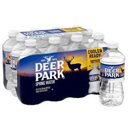 Deer Park Brand 100% Natural Spring Water - 12pk/12 fl oz Bottles