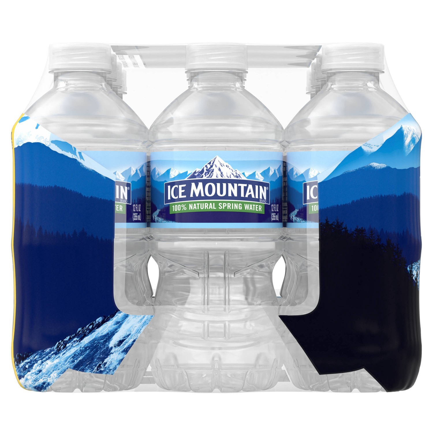 slide 6 of 7, Ice Mountain 100% Natural Spring Water Plastic Bottles, 12 ct; 12 fl oz