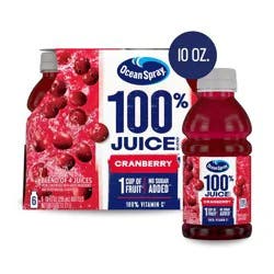 Ocean Spray Cranberry 100% Mixed Juice - 6pk/10 fl oz Bottles