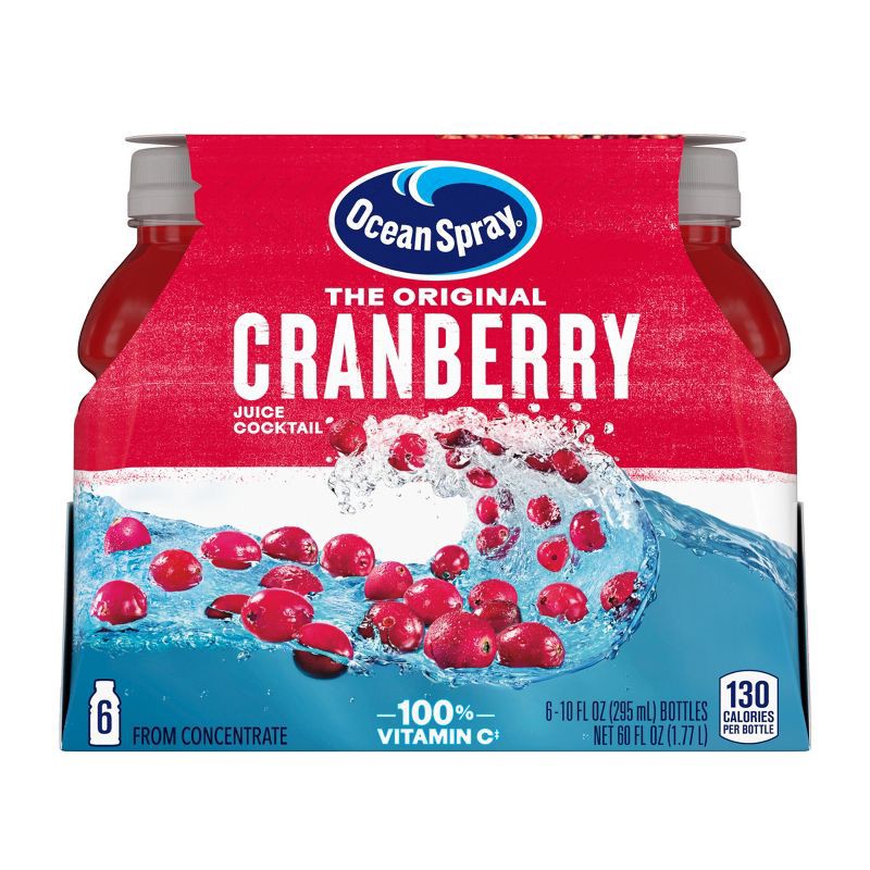 slide 2 of 9, Ocean Spray Cranberry - 6pk / 10 fl oz Bottles, 6 ct; 10 fl oz