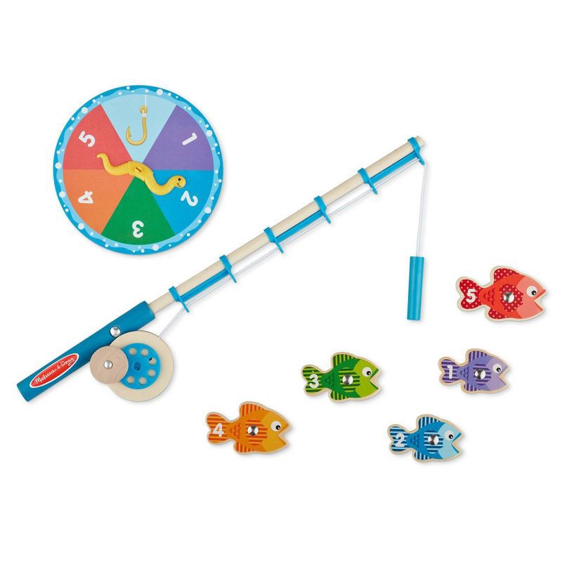 slide 4 of 9, Melissa & Doug Catch & Count Fishing Game, 1 ct