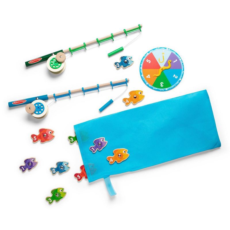 slide 1 of 9, Melissa & Doug Catch & Count Fishing Game, 1 ct