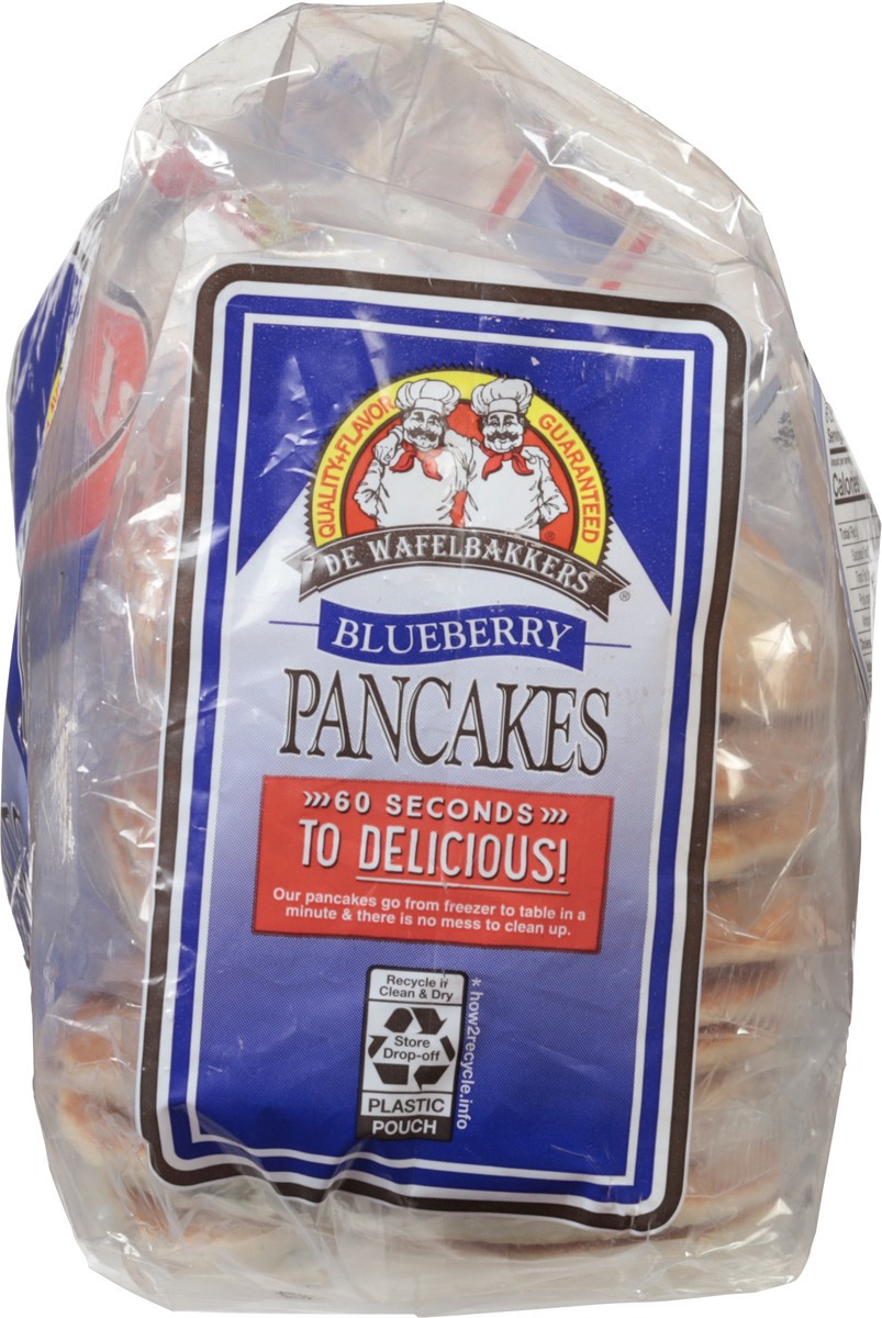 slide 8 of 9, De Wafelbakkers Blueberry Pancakes, 1.5 lb