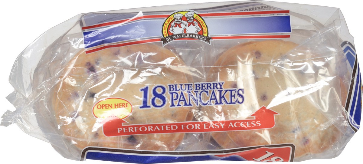slide 9 of 9, De Wafelbakkers Blueberry Pancakes, 1.5 lb