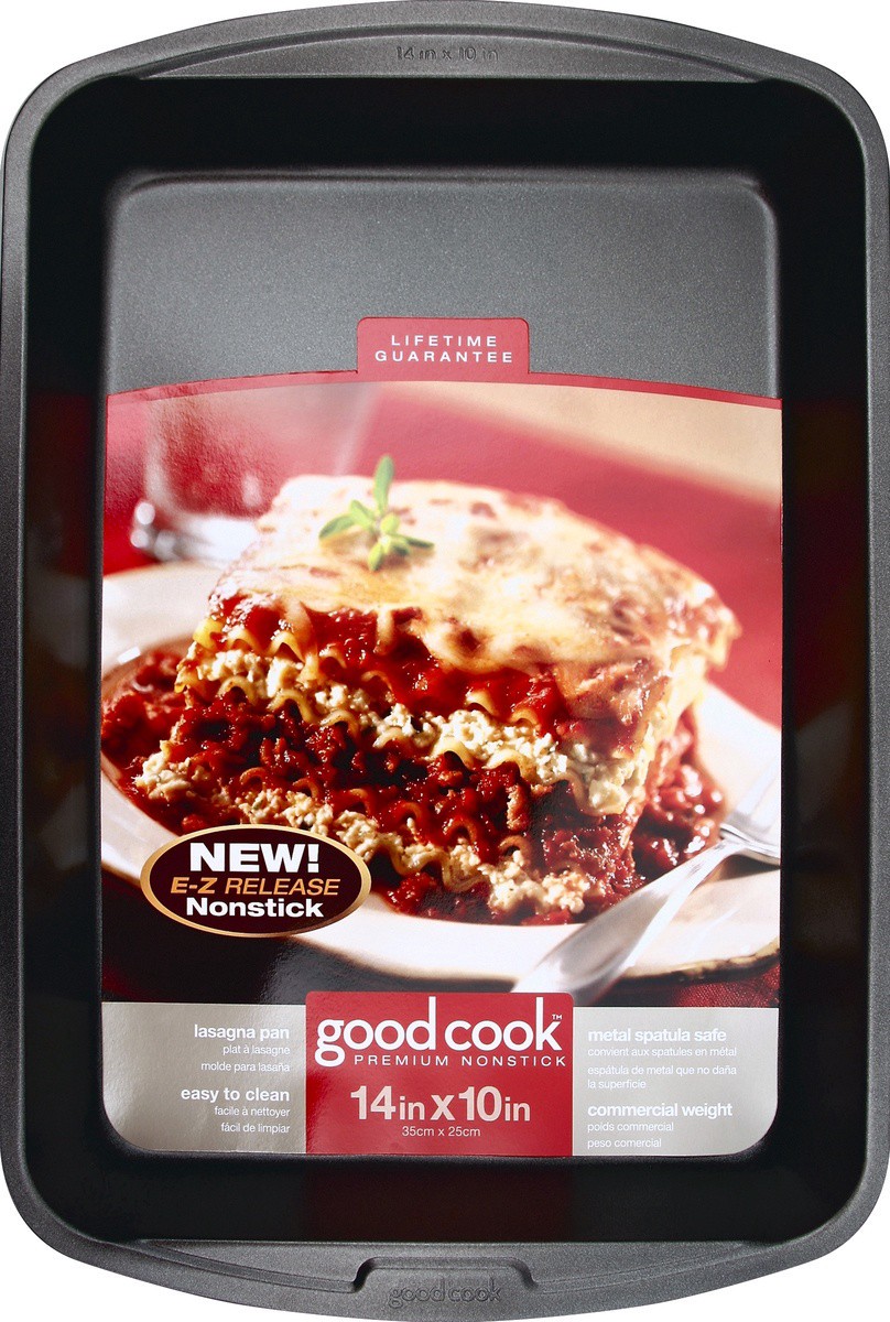 slide 4 of 4, Good Cook Nonstick Lasagna & Roast Pan, 1 ct