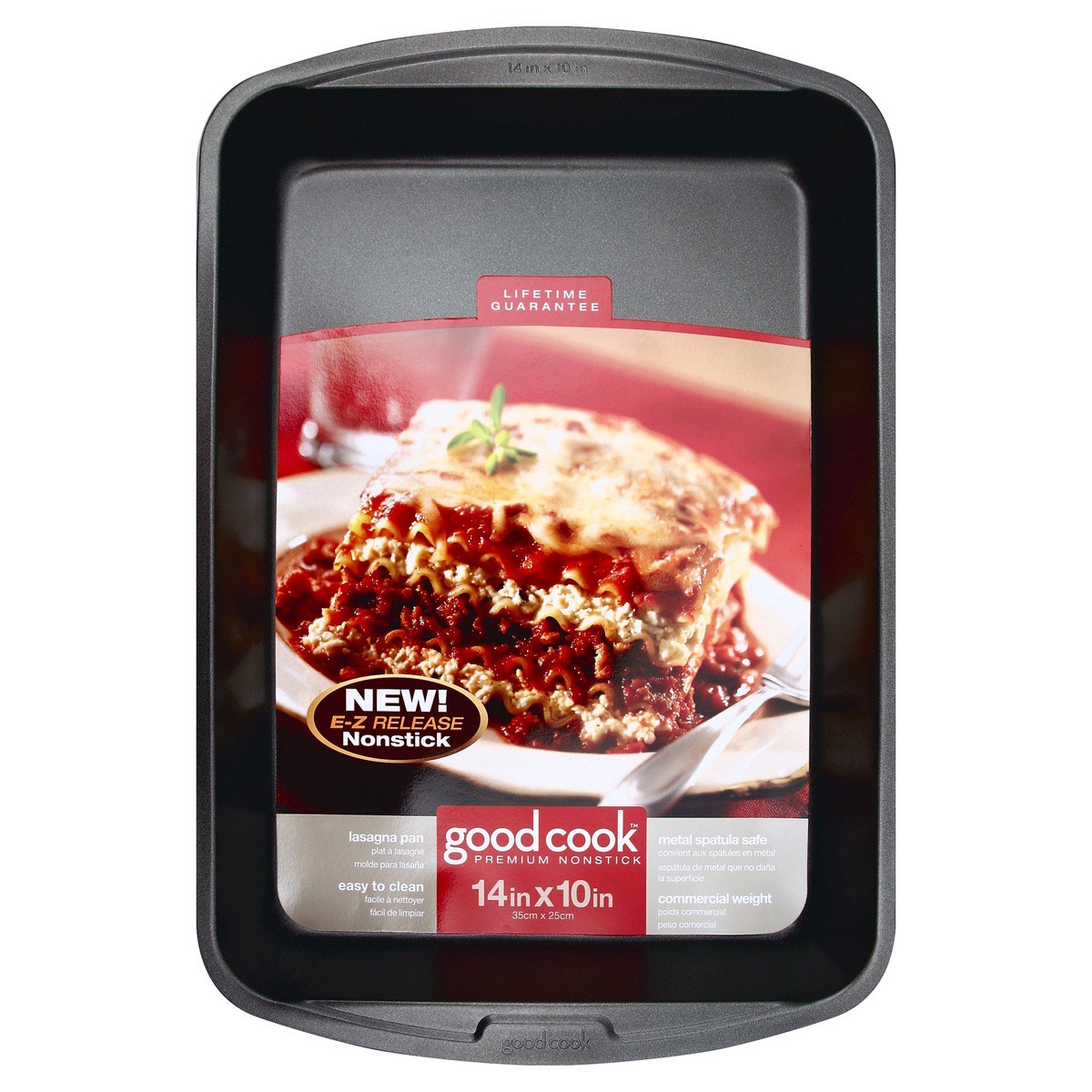 slide 1 of 4, Good Cook Nonstick Lasagna & Roast Pan, 1 ct