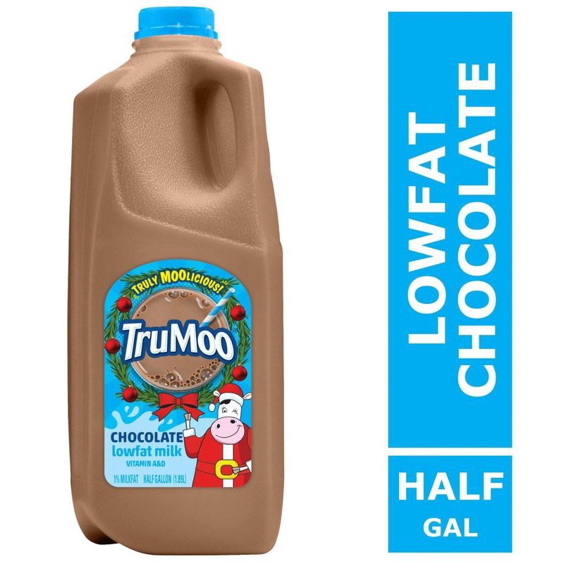 slide 3 of 9, TruMoo 1% Chocolate Milk - 0.5gal, 1/2 gal
