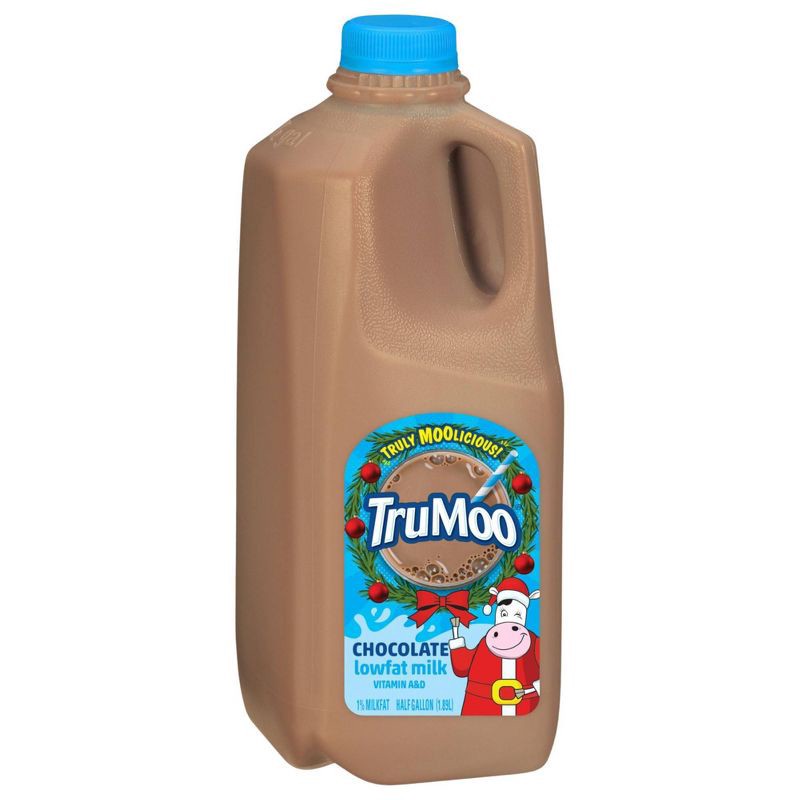slide 4 of 9, TruMoo 1% Chocolate Milk - 0.5gal, 1/2 gal