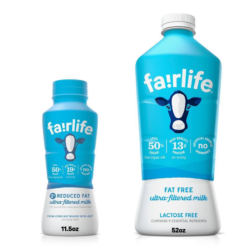 slide 8 of 8, Fairlife Lactose-Free Skim Milk - 52 fl oz, 52 fl oz