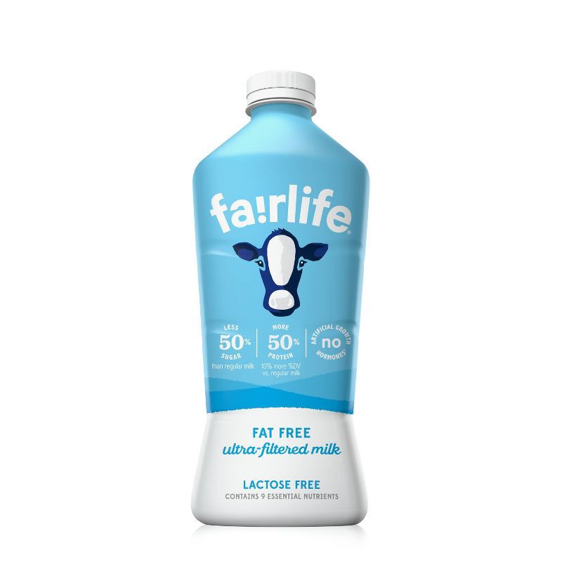 slide 1 of 10, Fairlife Lactose-Free Skim Milk - 52 fl oz, 52 fl oz