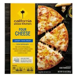 California Pizza Kitchen Thin Crust Frozen Four Cheese Pizza - 13.5oz