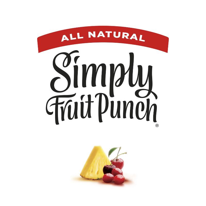 slide 3 of 13, Simply Beverages Simply Fruit Punch Juice Drink - 52 fl oz, 52 fl oz