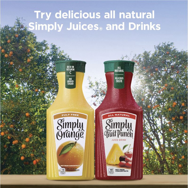 slide 6 of 13, Simply Beverages Simply Fruit Punch Juice Drink - 52 fl oz, 52 fl oz
