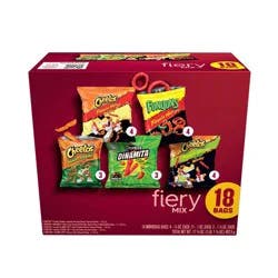 Frito-Lay Snacks Fiery Mix Variety Pack - 18ct