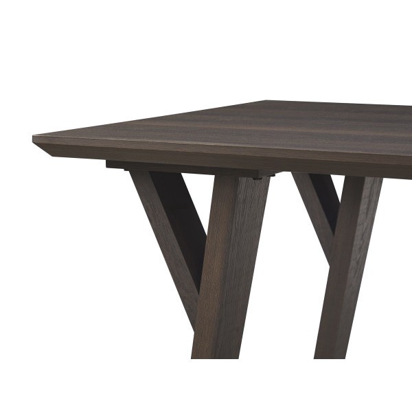 slide 7 of 10, Realspace Trezza 60""W Writing Desk, Warm Walnut, 1 ct