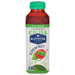 Bluewater Farms Cranberry Sweet Tea - 16 fl oz