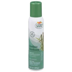 Citrus Magic Odor Eliminating Non-Aerosol Bamboo Rainforest Air Freshener 3.0 oz