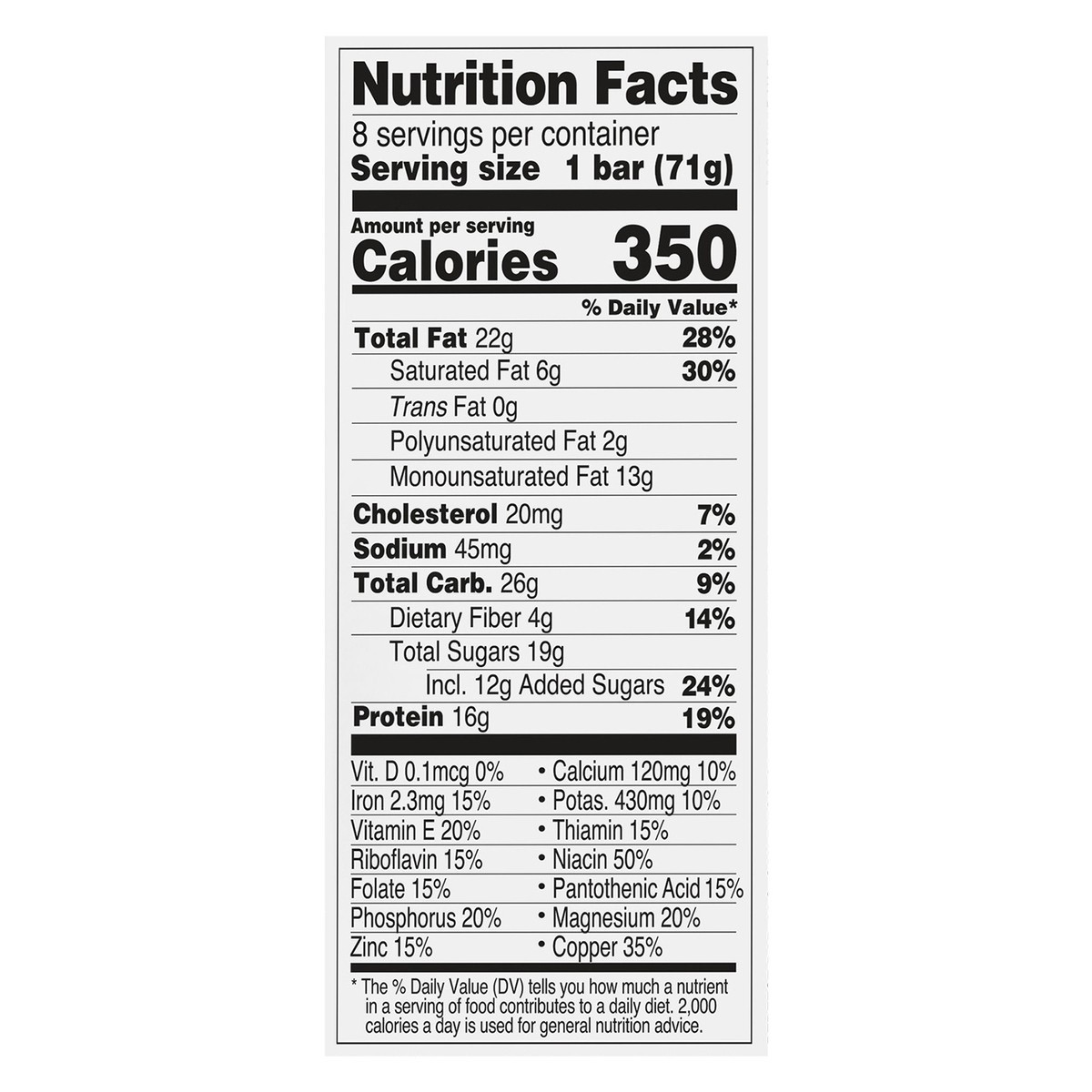 slide 12 of 13, Perfect Bar Original Refrigerated Protein Bar, Coconut Peanut Butter, 2.5 Ounce Bar, 8 Count, 20 oz