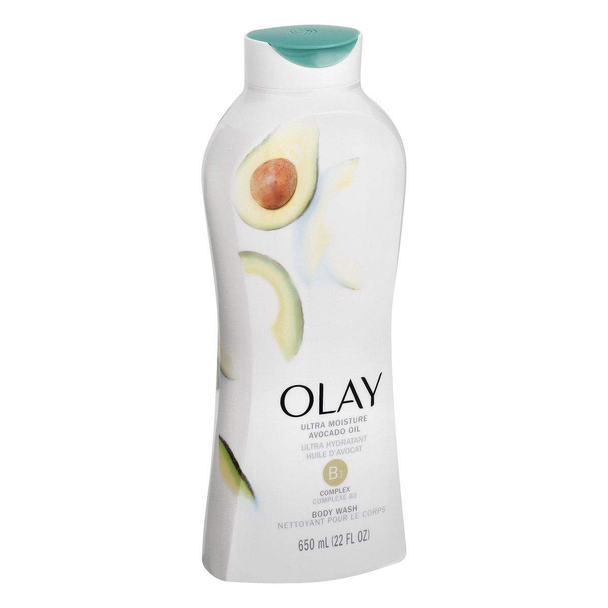 slide 7 of 9, Olay Ultra Moisture Body Wash with Avocado Oil, 22 fl oz, 22 fl oz