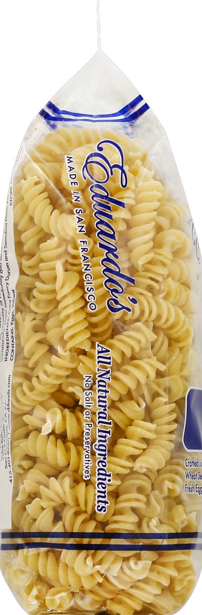 slide 3 of 5, Dolce Italia Foods Eduardos Pasta Artisanal Egg Fusilli, 12 oz