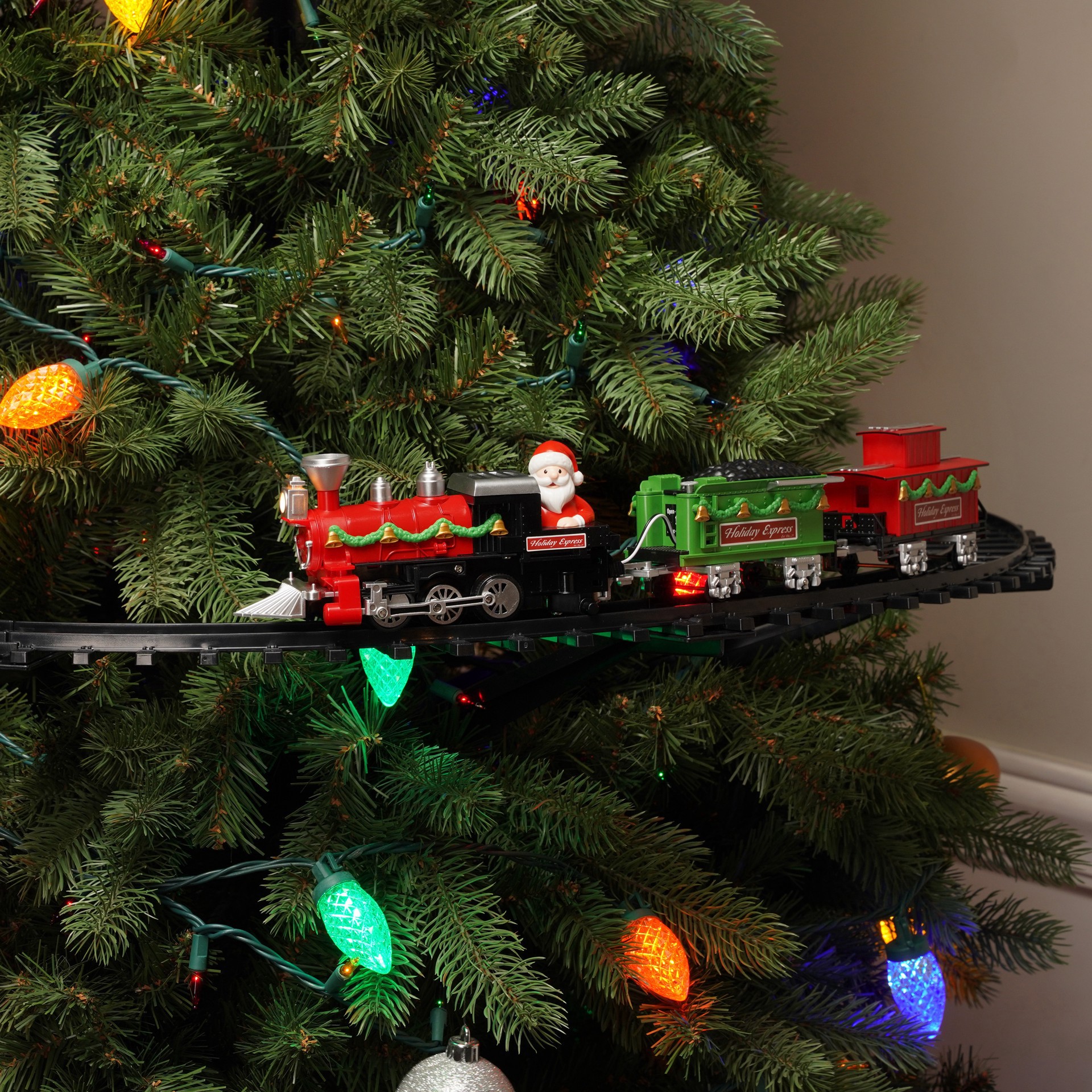 slide 4 of 9, Christmas Tree Train By Ashland, 29 in